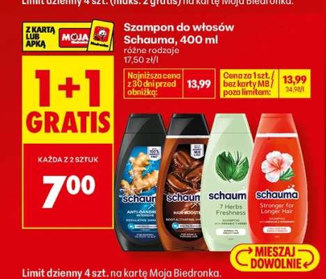 Szampon do włosów Schauma, 400 ml