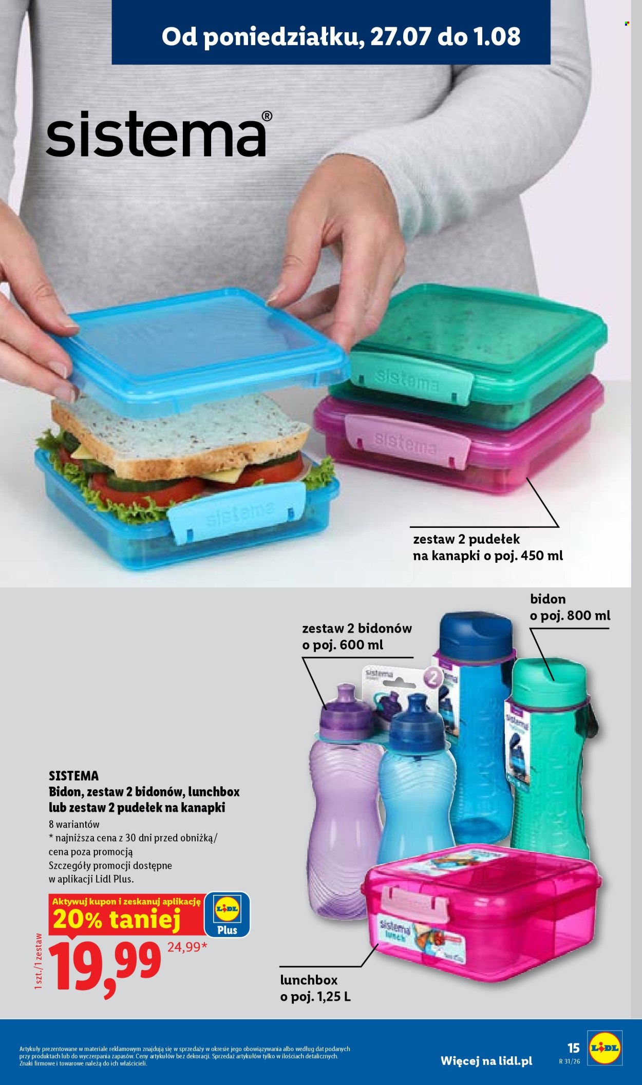 Gazetka Lidl - 27.7.2026. - 1.8.2026.. Strona 15