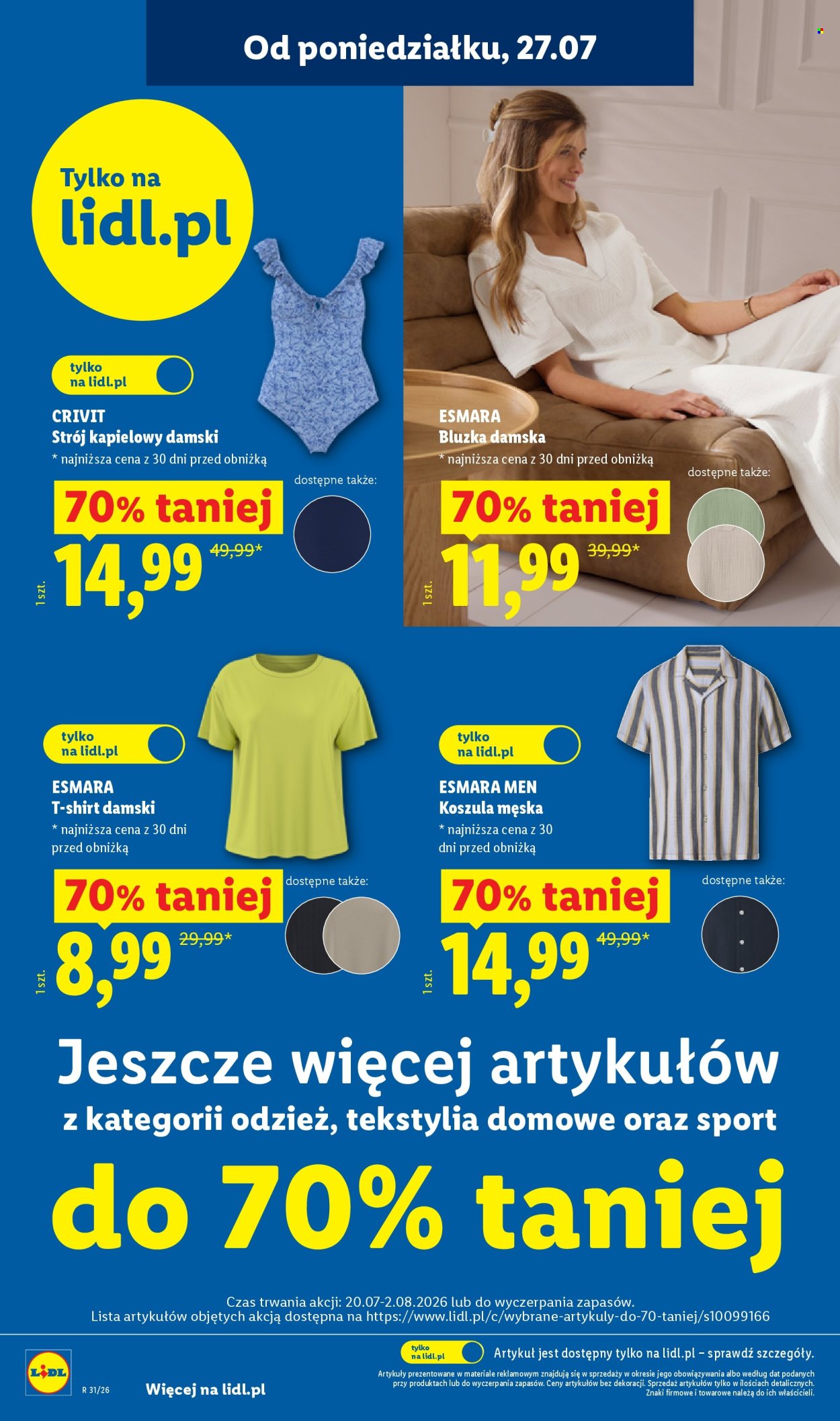 Gazetka Lidl - 27.7.2026. - 1.8.2026.. Strona 34