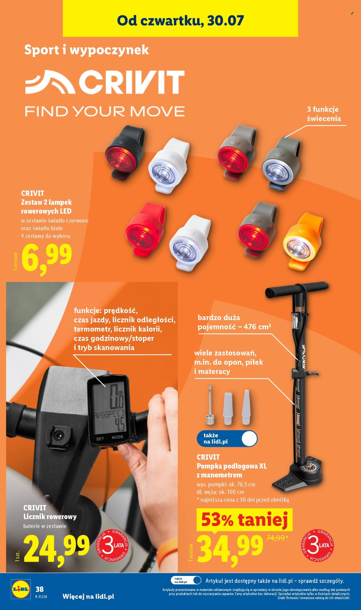 Gazetka Lidl - 27.7.2026. - 1.8.2026.. Strona 44