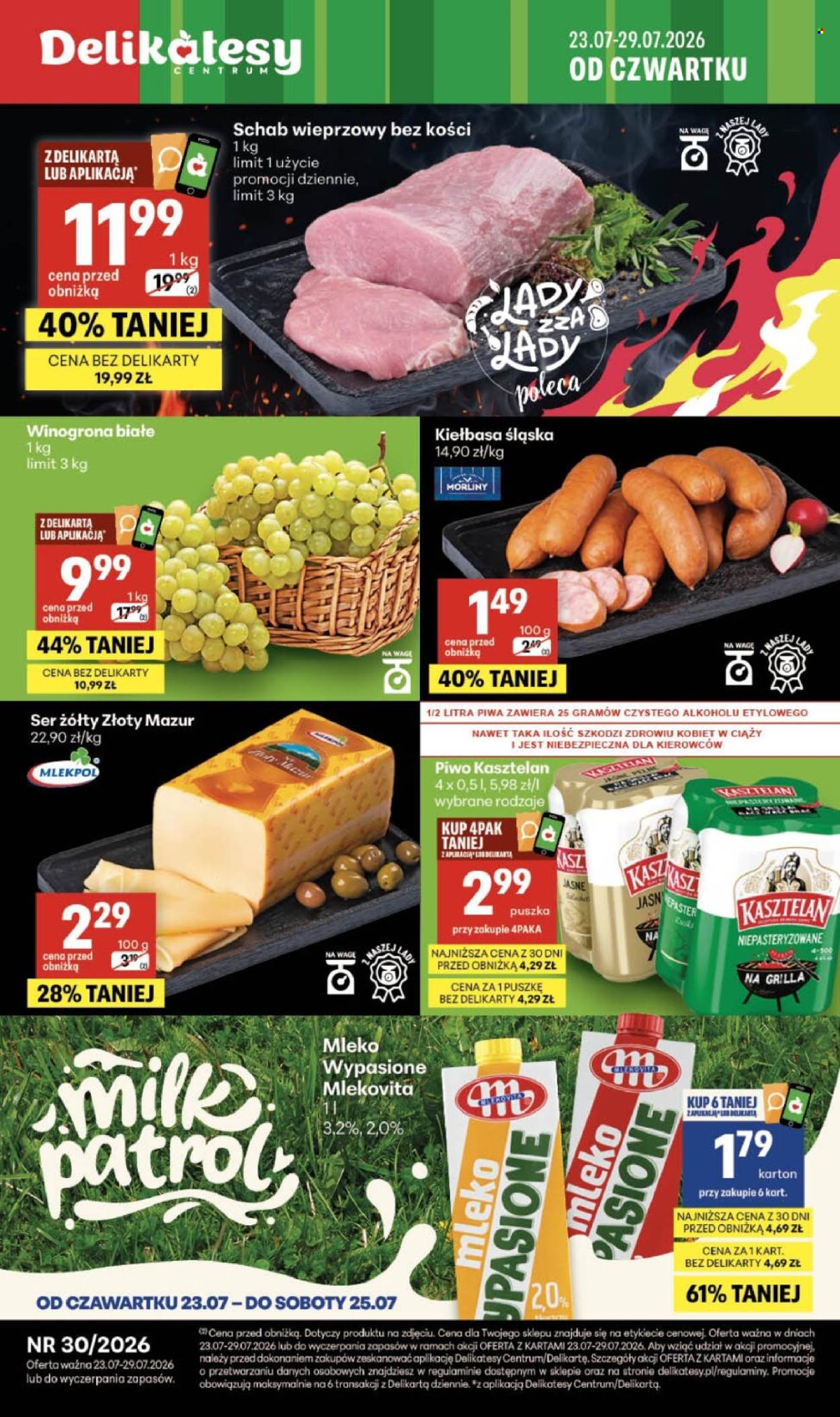 Gazetka Delikatesy Centrum - 23.7.2026. - 29.7.2026.. Strona 1