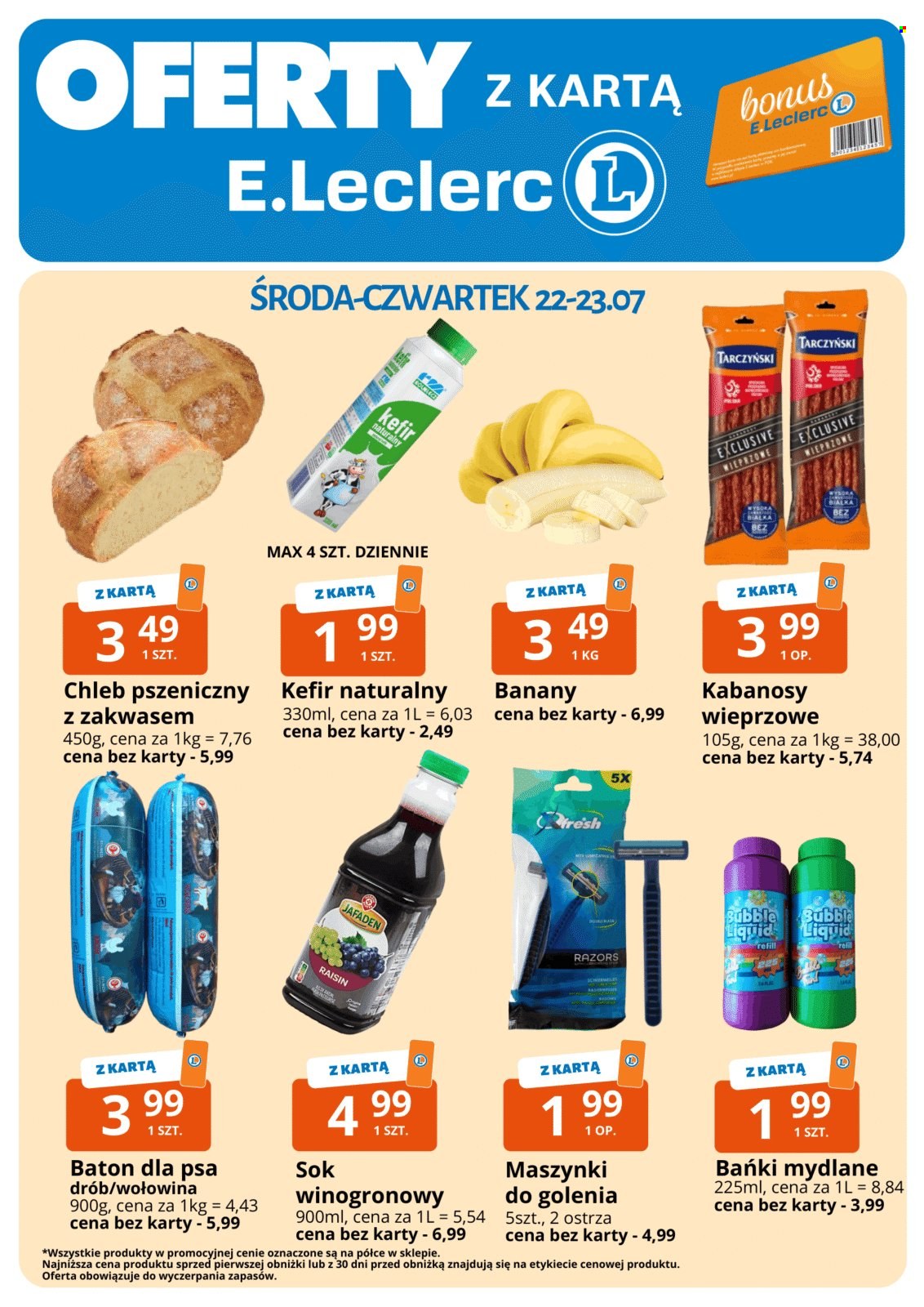Gazetka E.Leclerc - 19.7.2026. - 25.7.2026.. Strona 2
