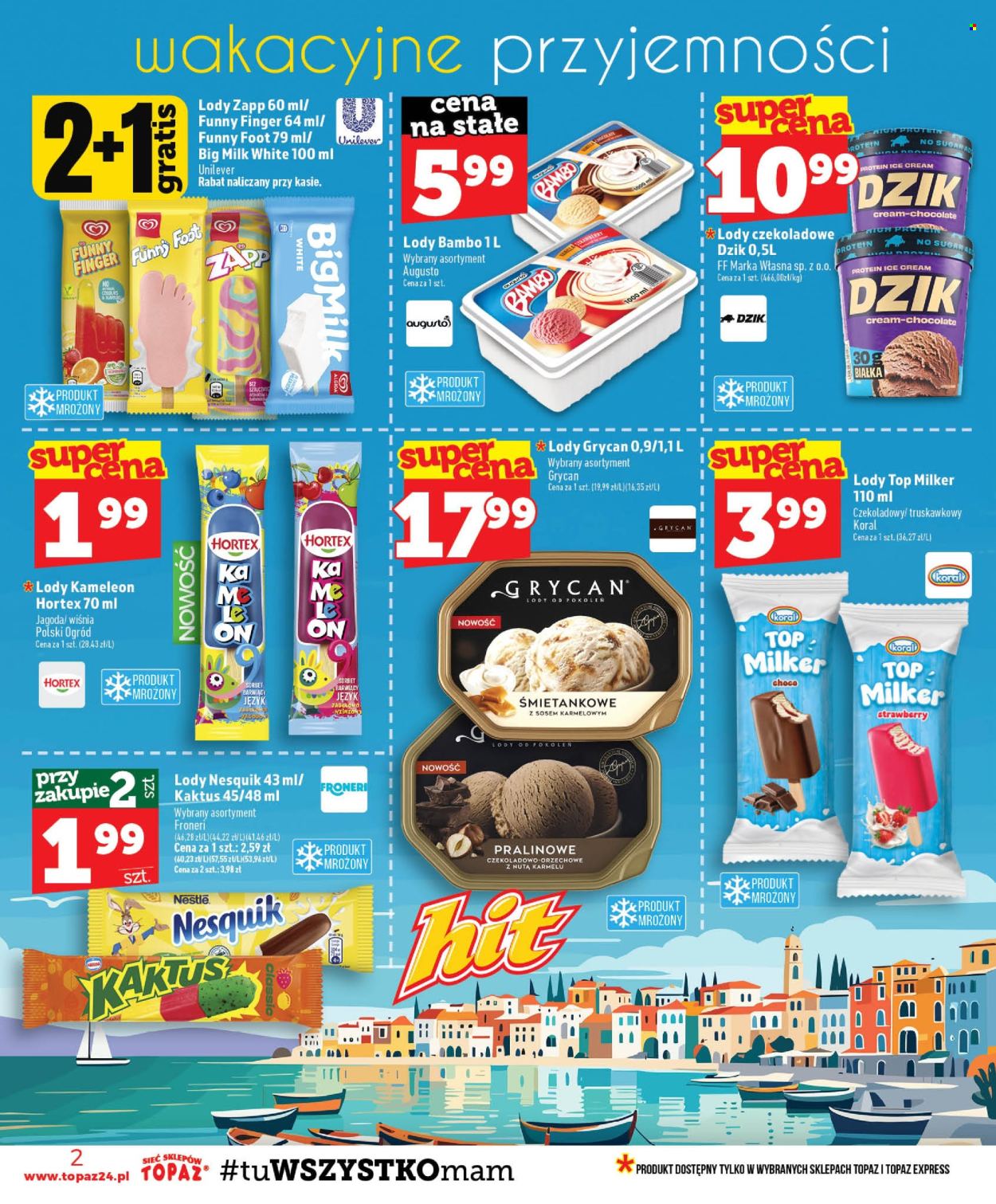 Gazetka Topaz - 23.7.2026. - 29.7.2026.. Strona 2