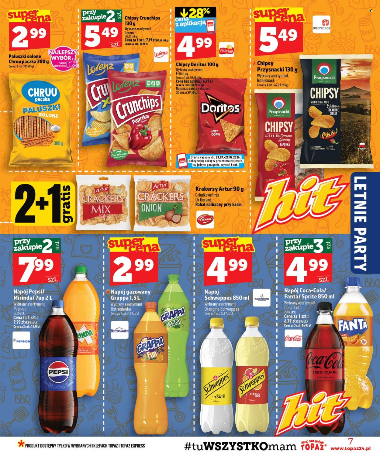Gazetka Topaz - 23.7.2026. - 29.7.2026.. Strona 7