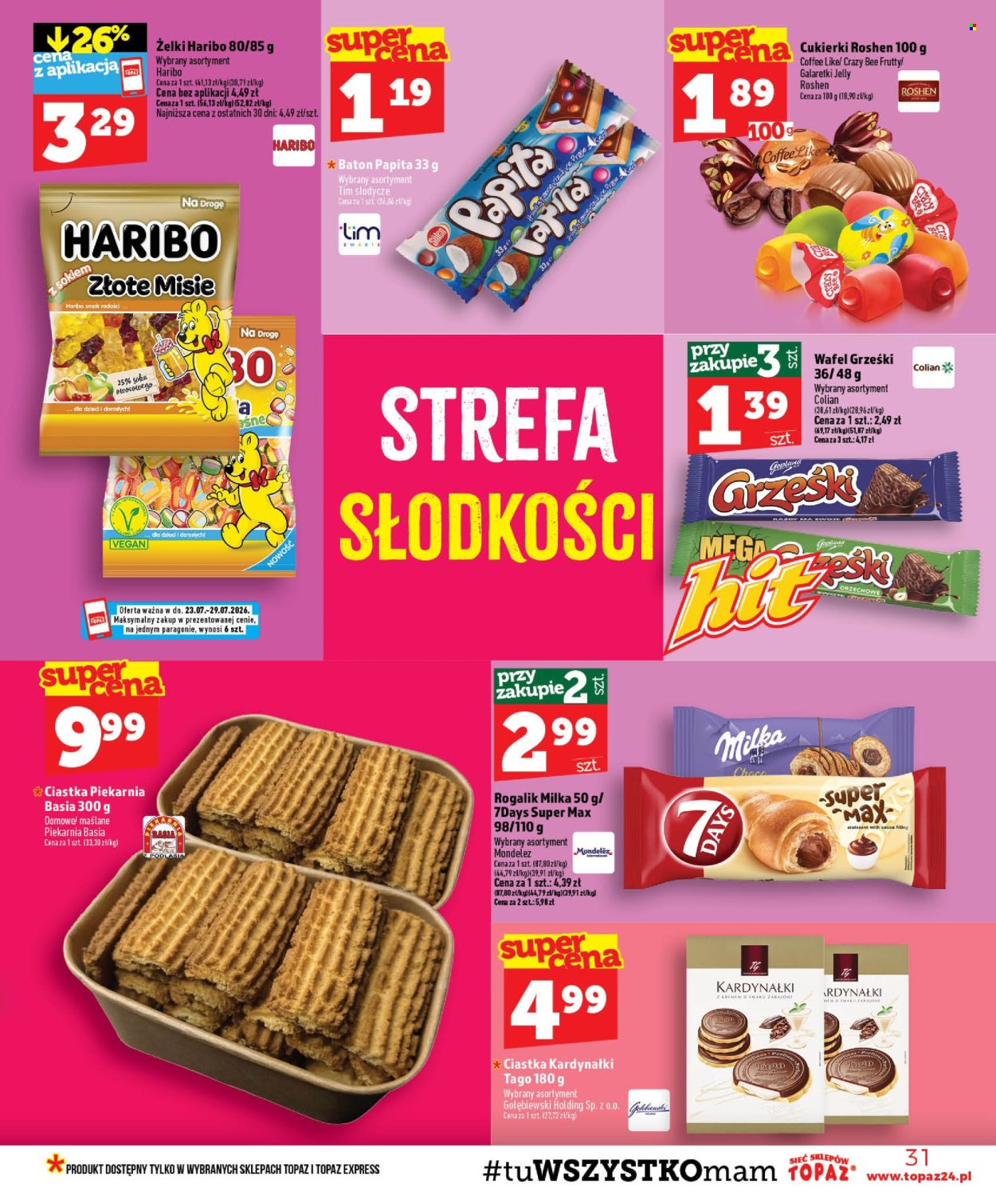 Gazetka Topaz - 23.7.2026. - 29.7.2026.. Strona 31