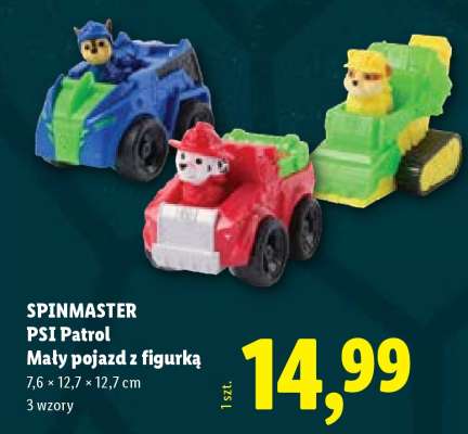 SPINMASTER PSI Patrol Mały pojazd z figurką