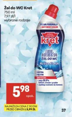 Żel do WC Kret