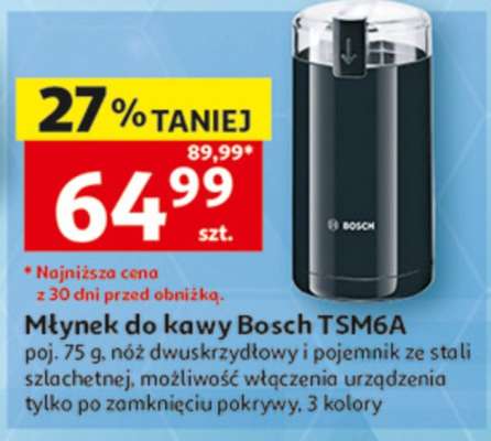 Młynek do kawy Bosch TSM6A
