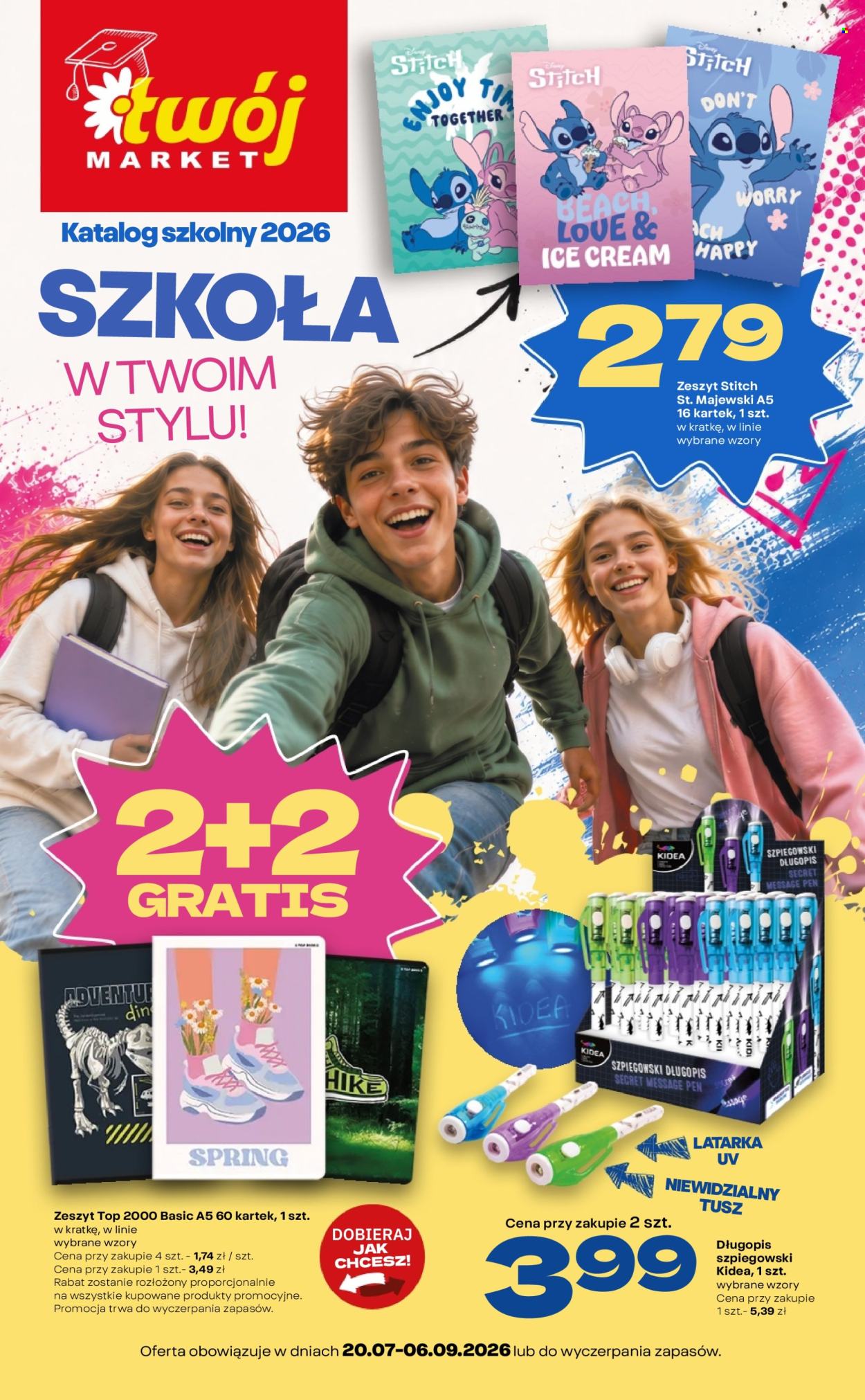 Gazetka Twój Market - 20.7.2026. - 6.9.2026.. Strona 1