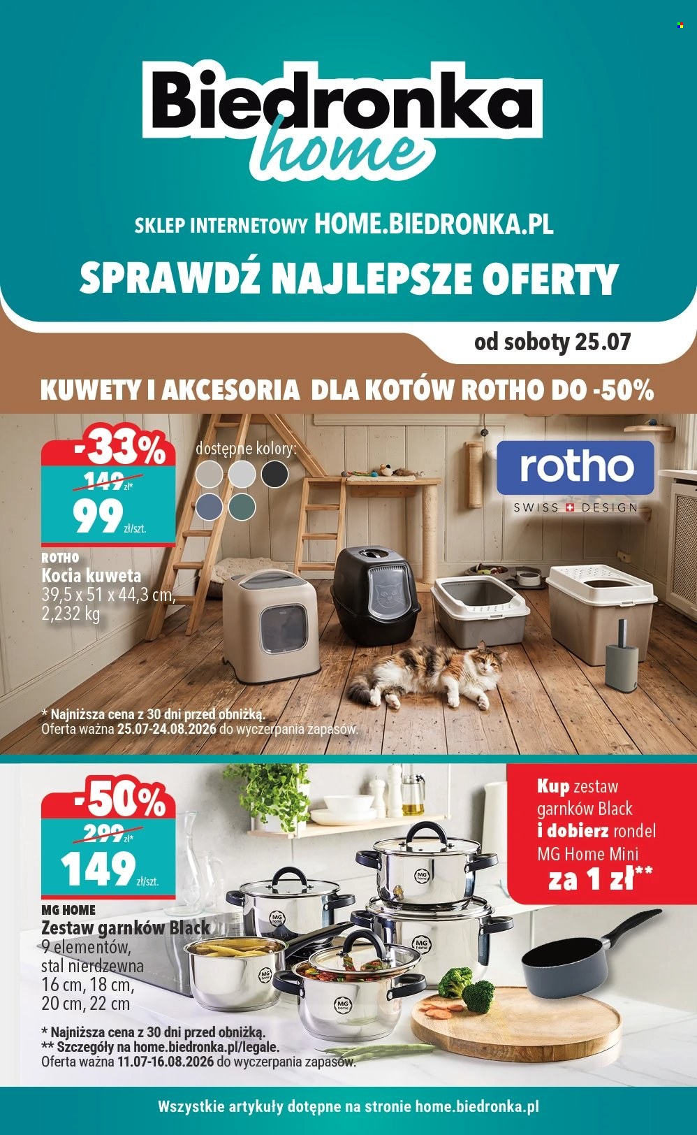 Gazetka Biedronka - 25.7.2026. - 16.8.2026.. Strona 1