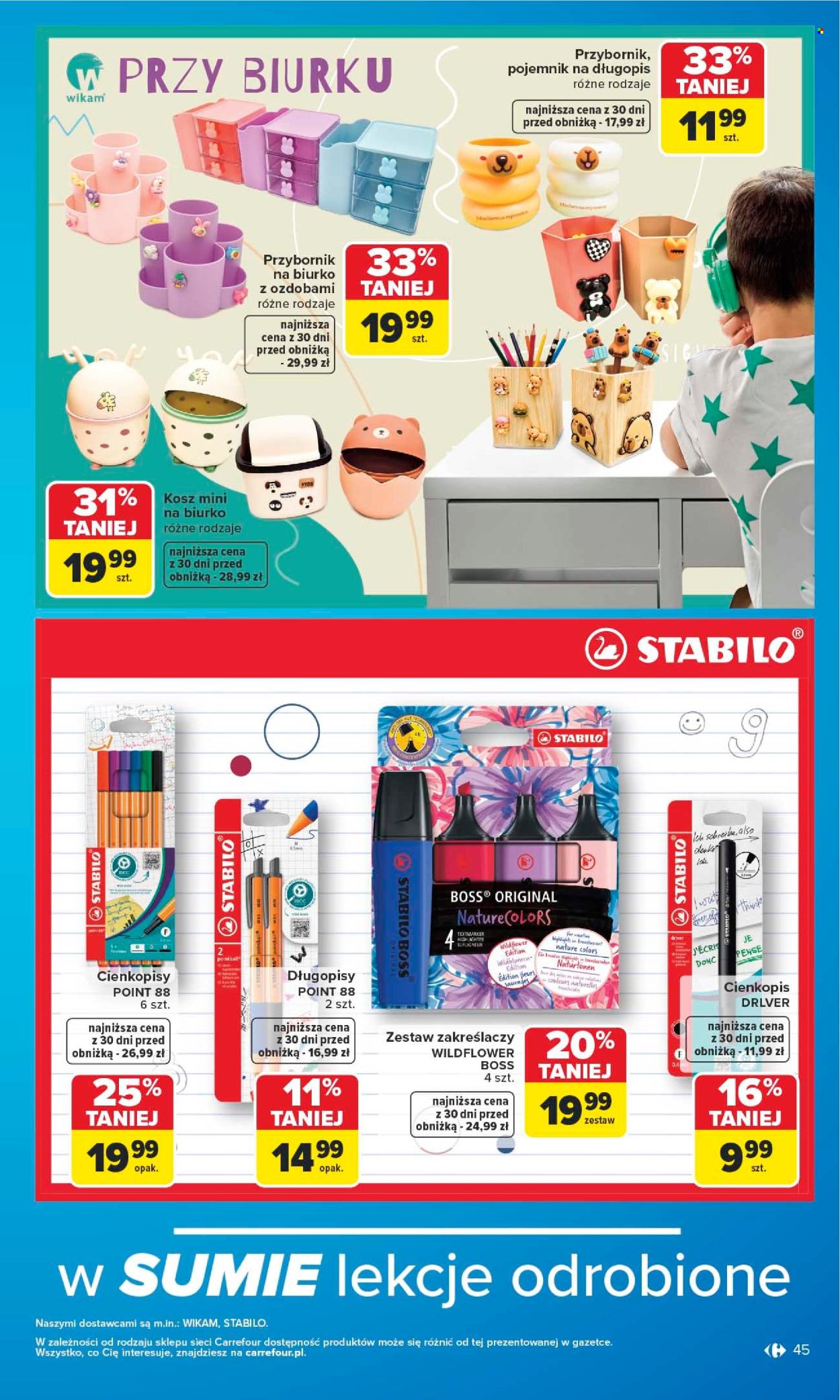 Gazetka Carrefour - 27.7.2026. - 12.9.2026.. Strona 45