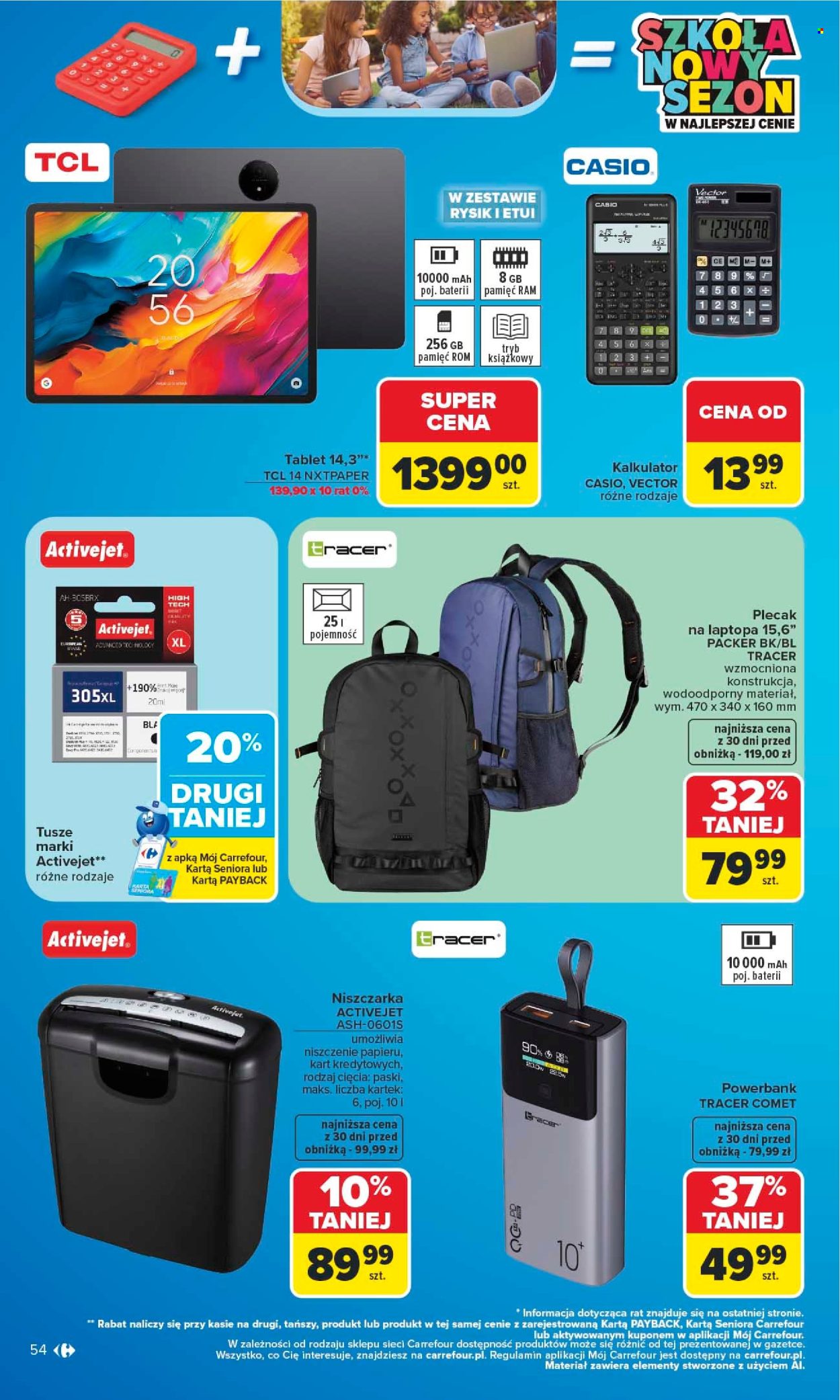 Gazetka Carrefour - 27.7.2026. - 12.9.2026.. Strona 54