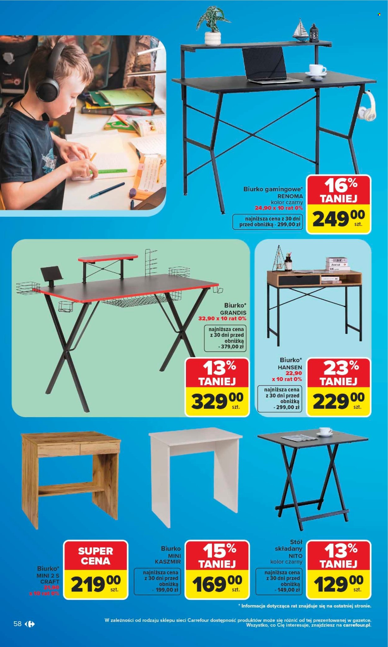 Gazetka Carrefour - 27.7.2026. - 12.9.2026.. Strona 58