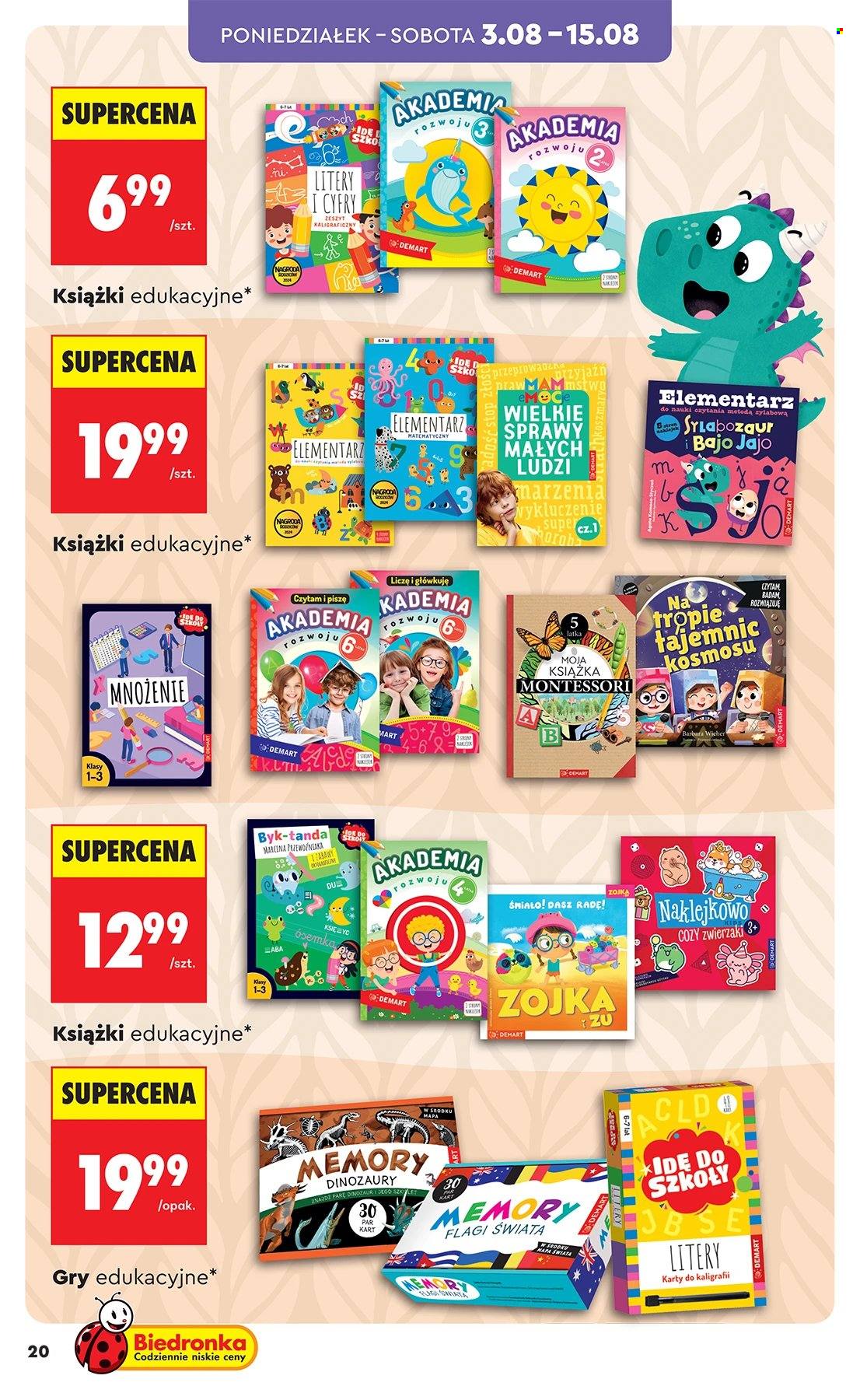 Gazetka Biedronka - 3.8.2026. - 19.8.2026.. Strona 20
