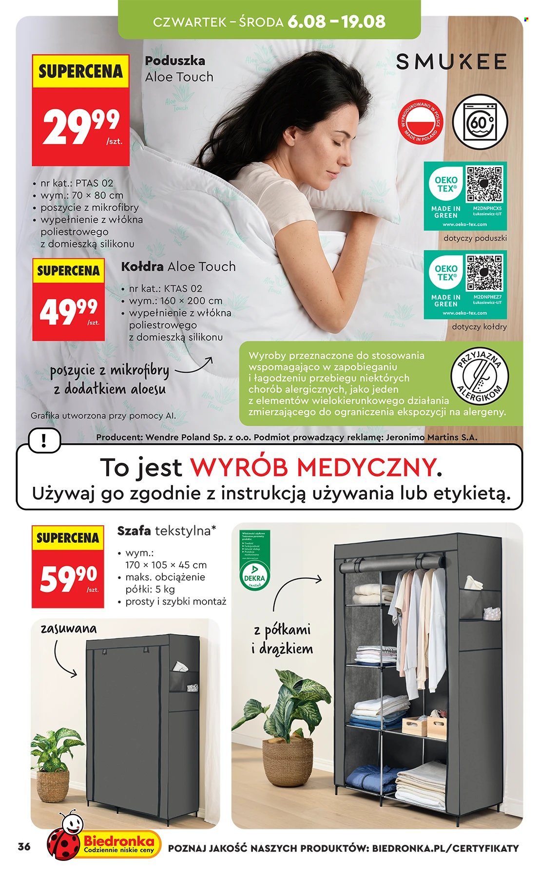 Gazetka Biedronka - 3.8.2026. - 19.8.2026.. Strona 36
