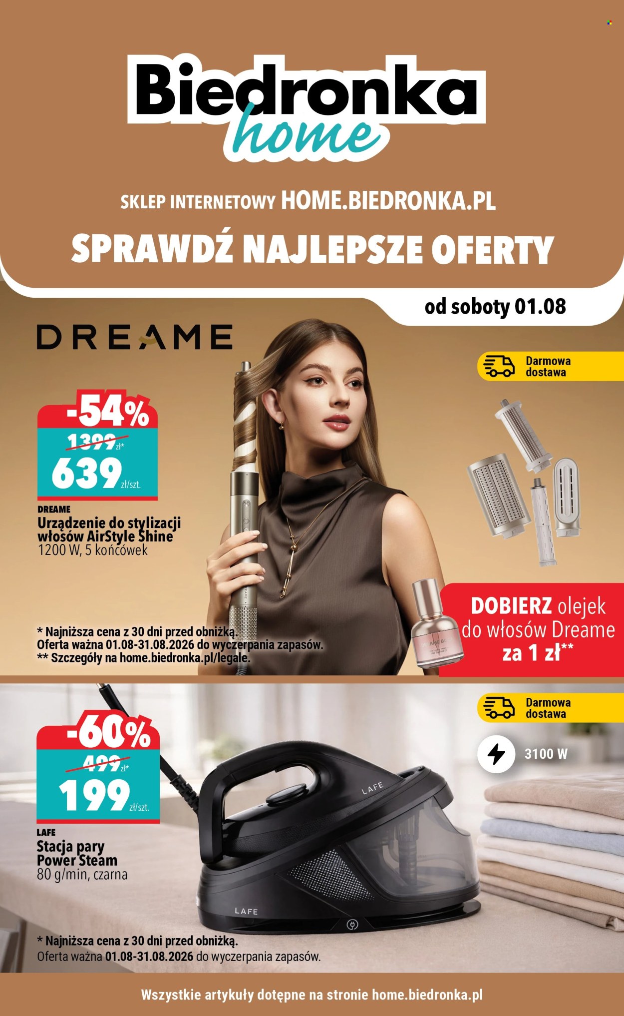 Gazetka Biedronka - 1.8.2026. - 31.8.2026.. Strona 1
