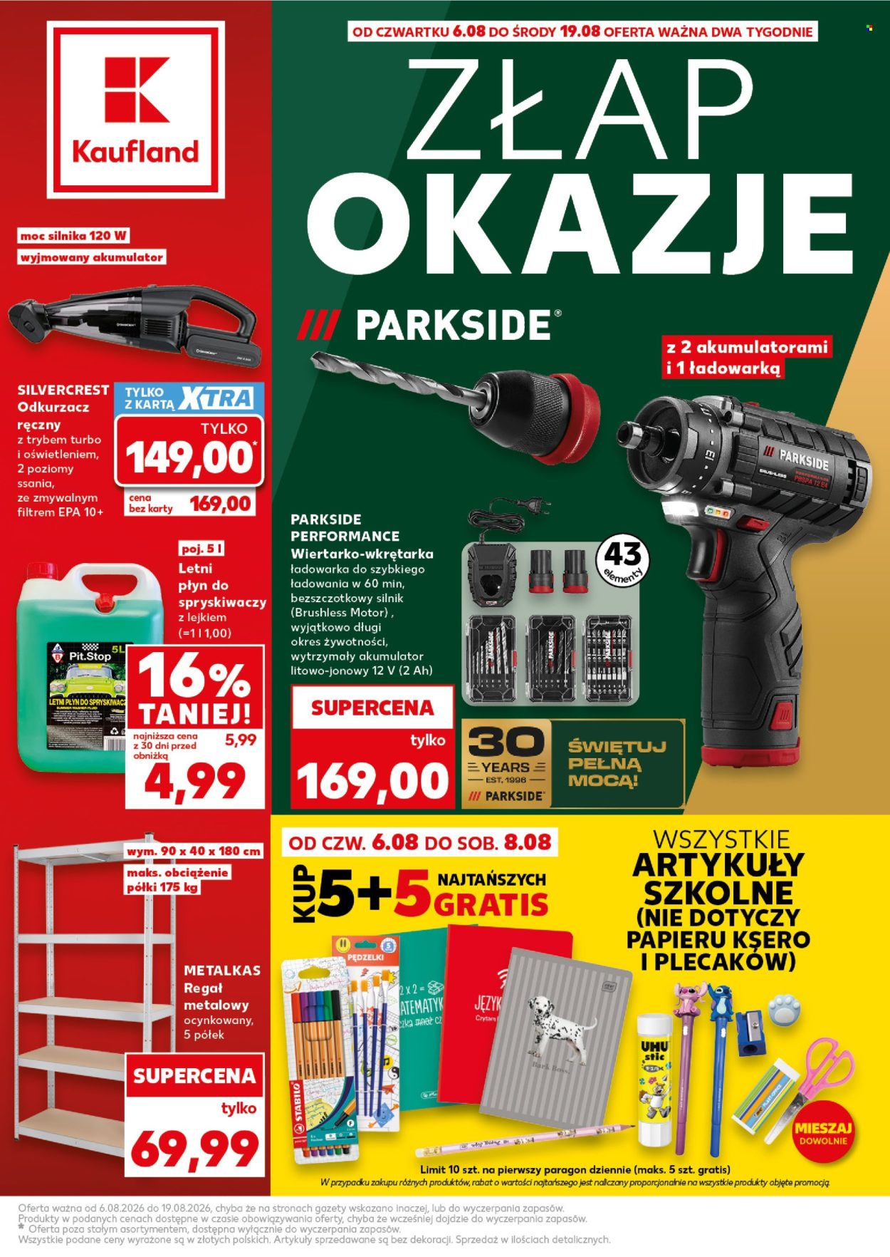 Gazetka Kaufland - 6.8.2026. - 19.8.2026.. Strona 1