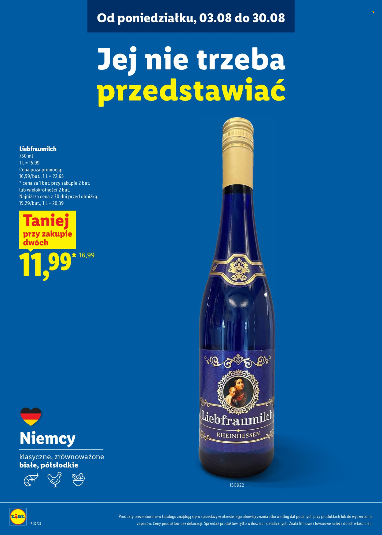 Gazetka Lidl - 3.8.2026. - 30.8.2026.. Strona 16