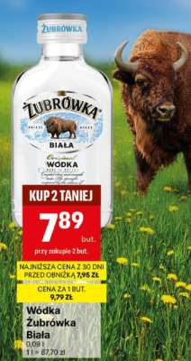 Wódka Żubrówka Biała