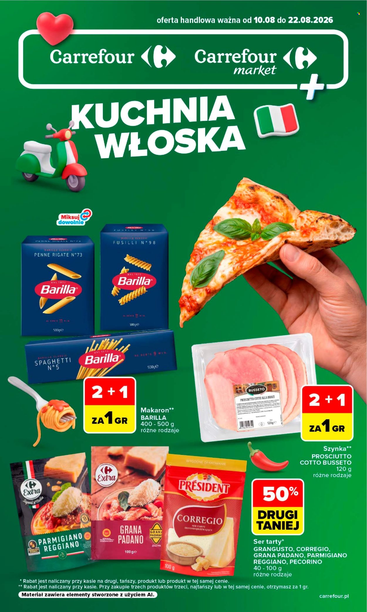 Gazetka Carrefour - 10.8.2026. - 22.8.2026.. Strona 1