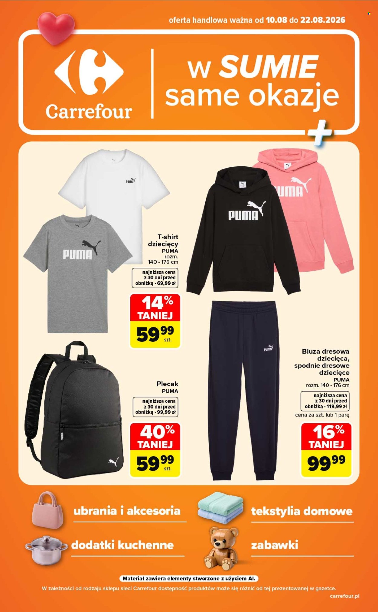 Gazetka Carrefour - 10.8.2026. - 22.8.2026.. Strona 1