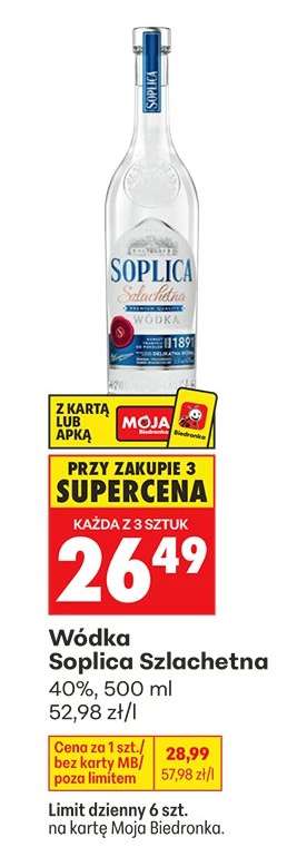 Wódka Soplica Szlachetna