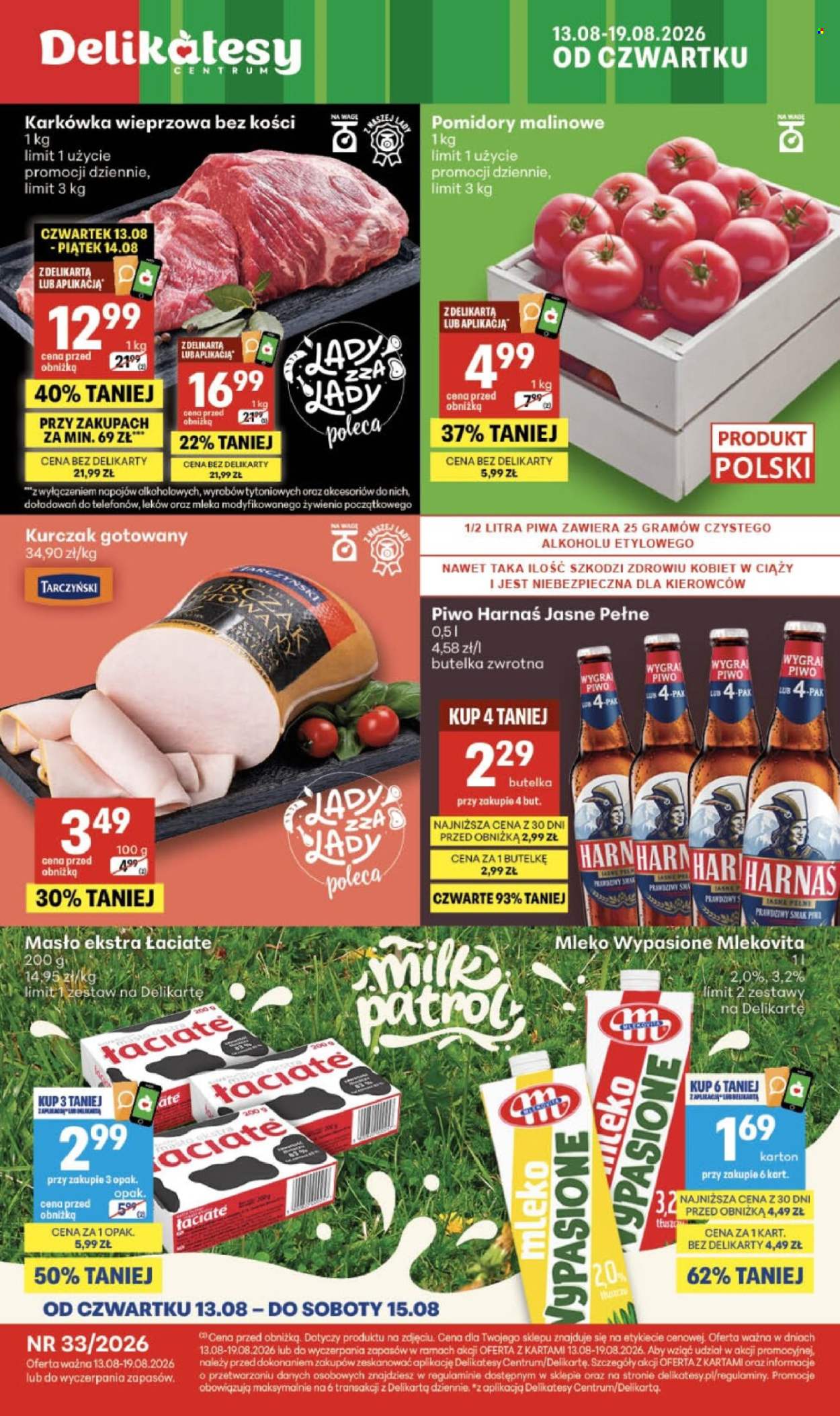 Gazetka Delikatesy Centrum - 13.8.2026. - 19.8.2026.. Strona 1