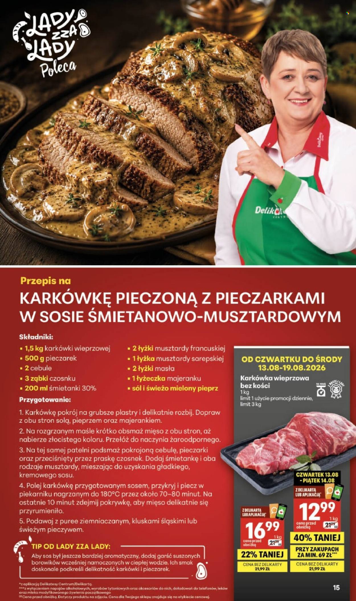 Gazetka Delikatesy Centrum - 13.8.2026. - 19.8.2026.. Strona 15