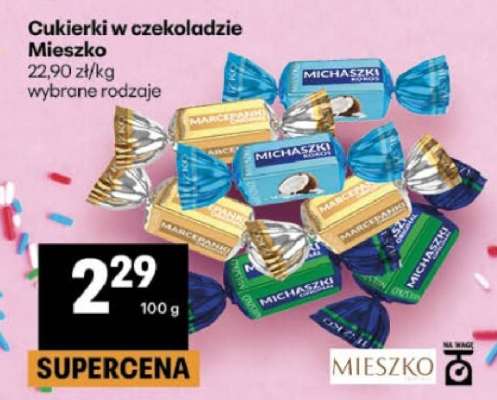 Cukierki w czekoladzie Mieszko