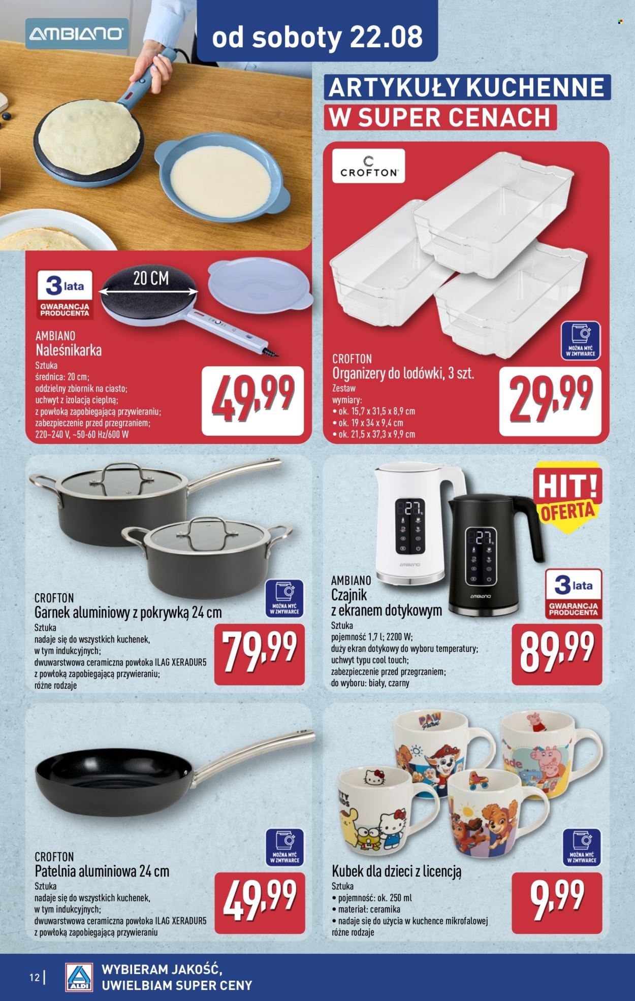 Gazetka ALDI - 19.8.2026. - 22.8.2026.. Strona 12