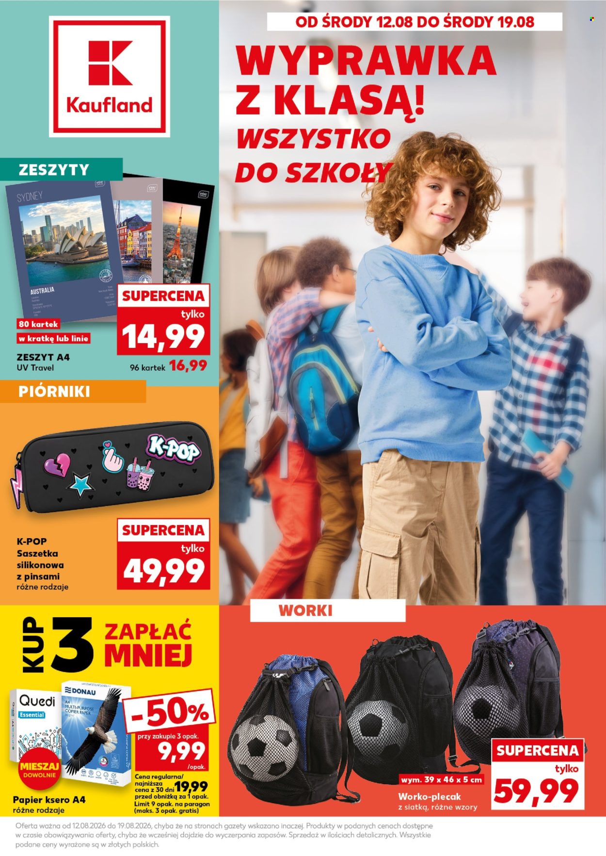 Gazetka Kaufland - 12.8.2026. - 19.8.2026.. Strona 1