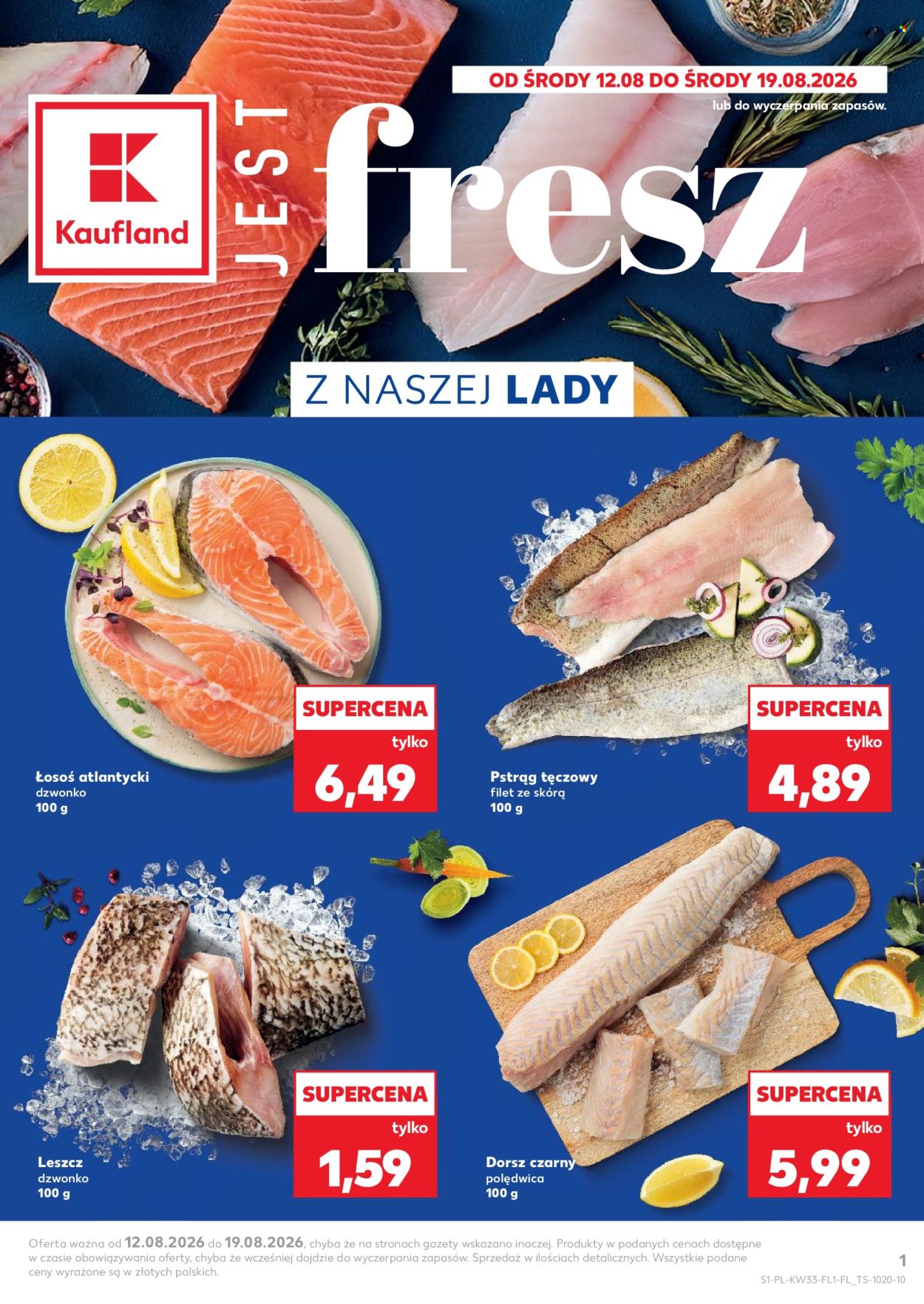Gazetka Kaufland - 12.8.2026. - 19.8.2026.. Strona 1