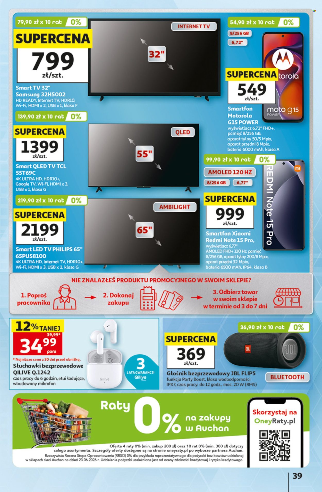Gazetka Auchan - 13.8.2026. - 19.8.2026.. Strona 39