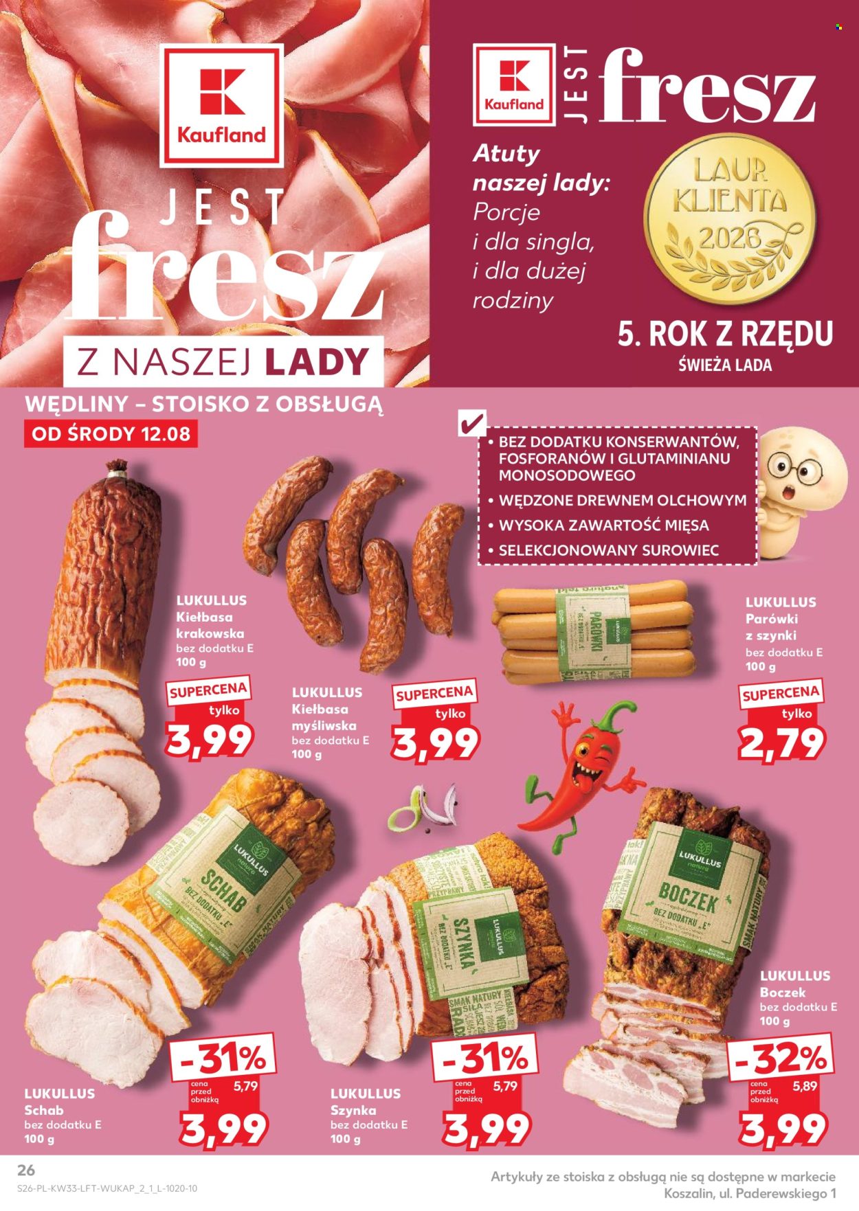 Gazetka Kaufland - 12.8.2026. - 19.8.2026.. Strona 26