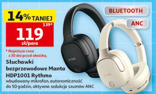 Słuchawki bezprzewodowe Manta HDP1001 Rythmo