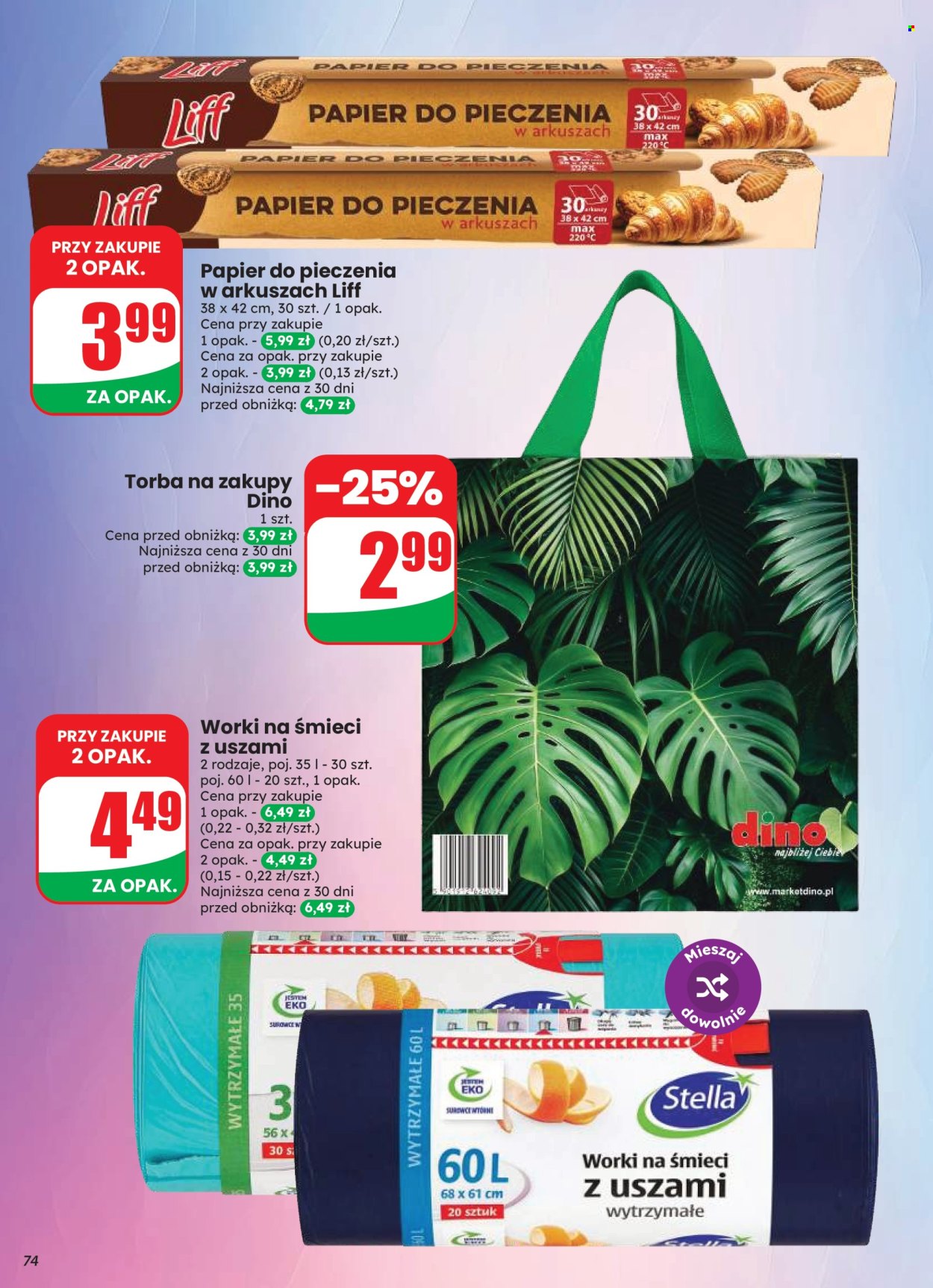 Gazetka Dino - 12.8.2026. - 18.8.2026.. Strona 74