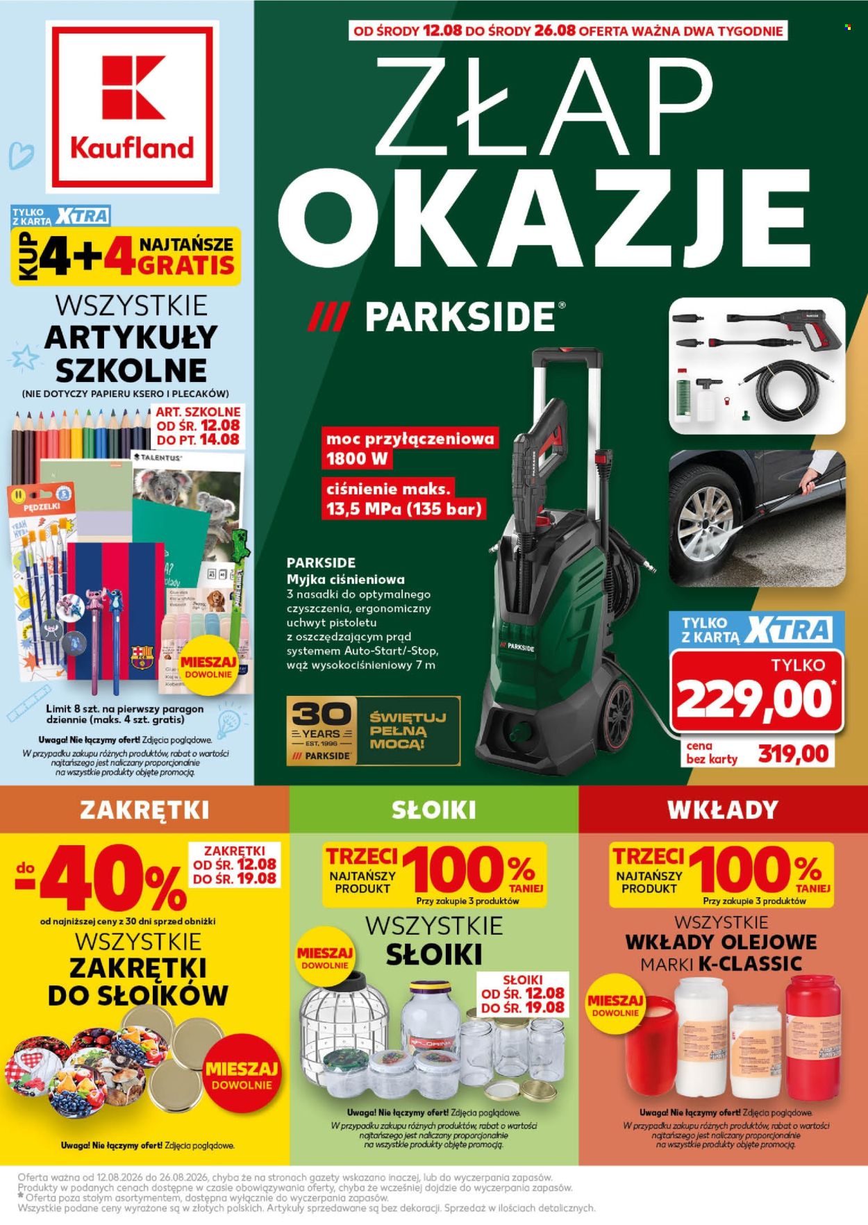 Gazetka Kaufland - 12.8.2026. - 26.8.2026.. Strona 1