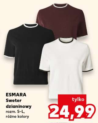 ESMARA Sweter dzianinowy