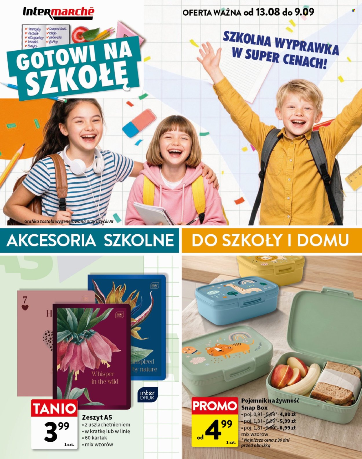 Gazetka Intermarché - 13.8.2026. - 9.9.2026.. Strona 1