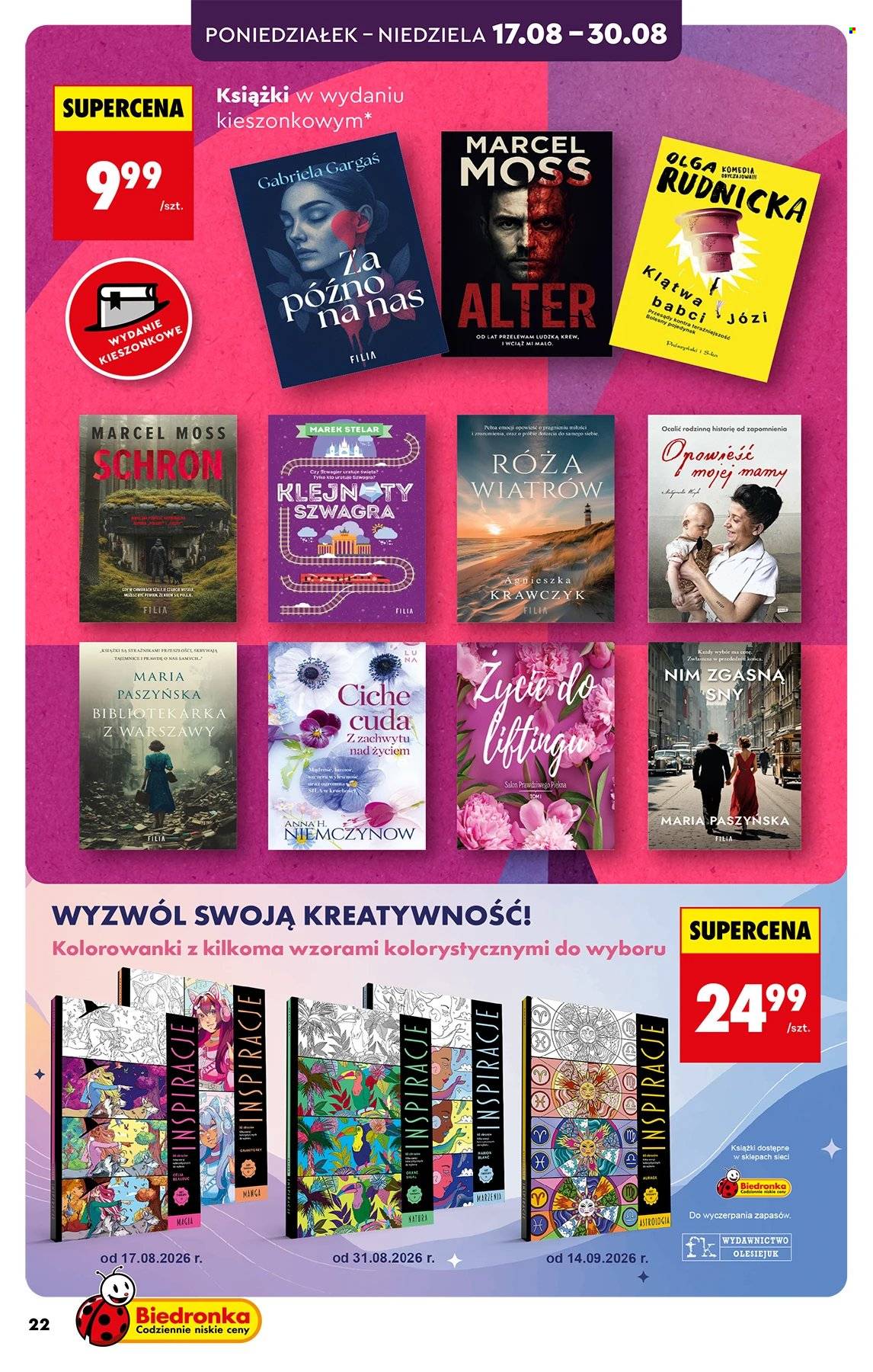 Gazetka Biedronka - 17.8.2026. - 2.9.2026.. Strona 22