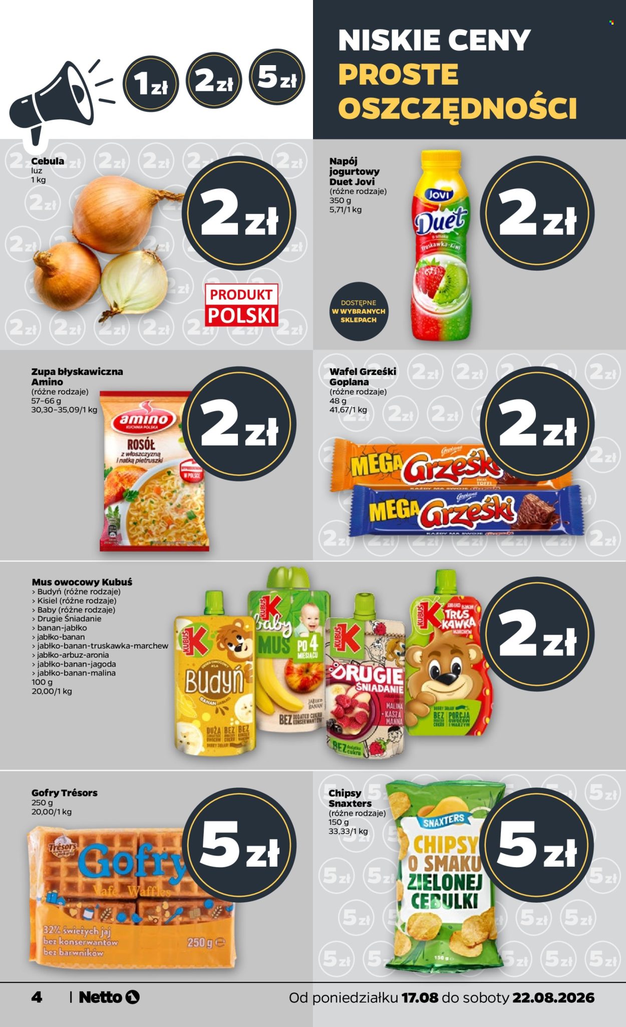 Gazetka Netto - 17.8.2026. - 22.8.2026.. Strona 4