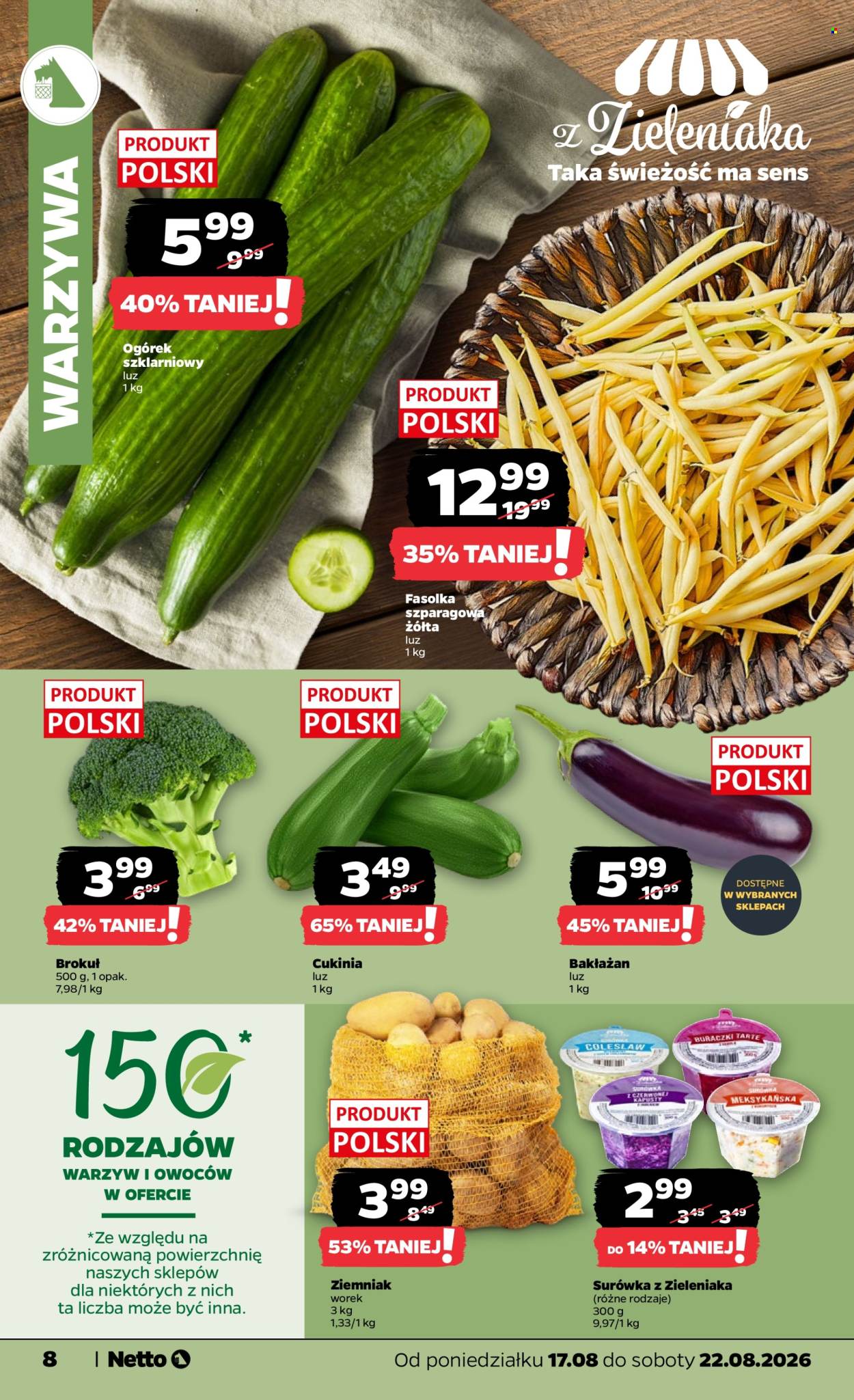 Gazetka Netto - 17.8.2026. - 22.8.2026.. Strona 8