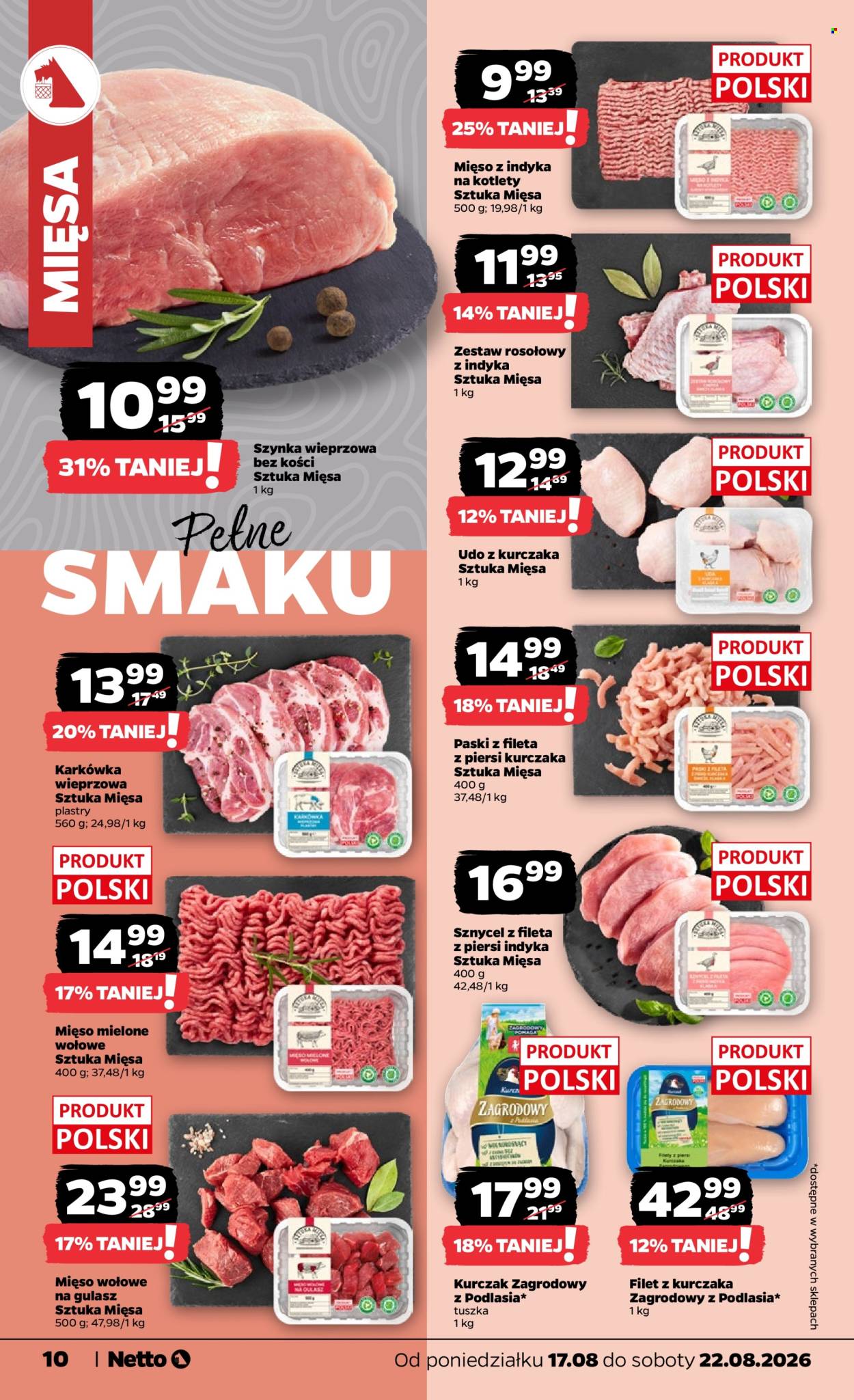 Gazetka Netto - 17.8.2026. - 22.8.2026.. Strona 10