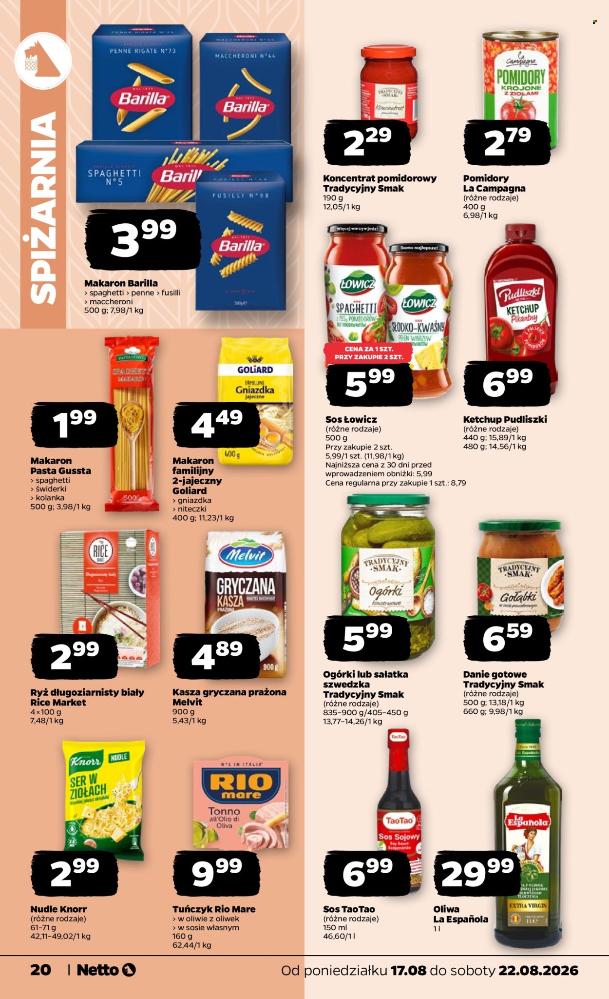 Gazetka Netto - 17.8.2026. - 22.8.2026.. Strona 20