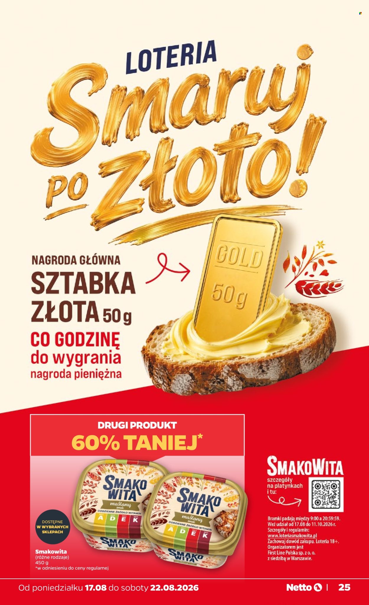 Gazetka Netto - 17.8.2026. - 22.8.2026.. Strona 25