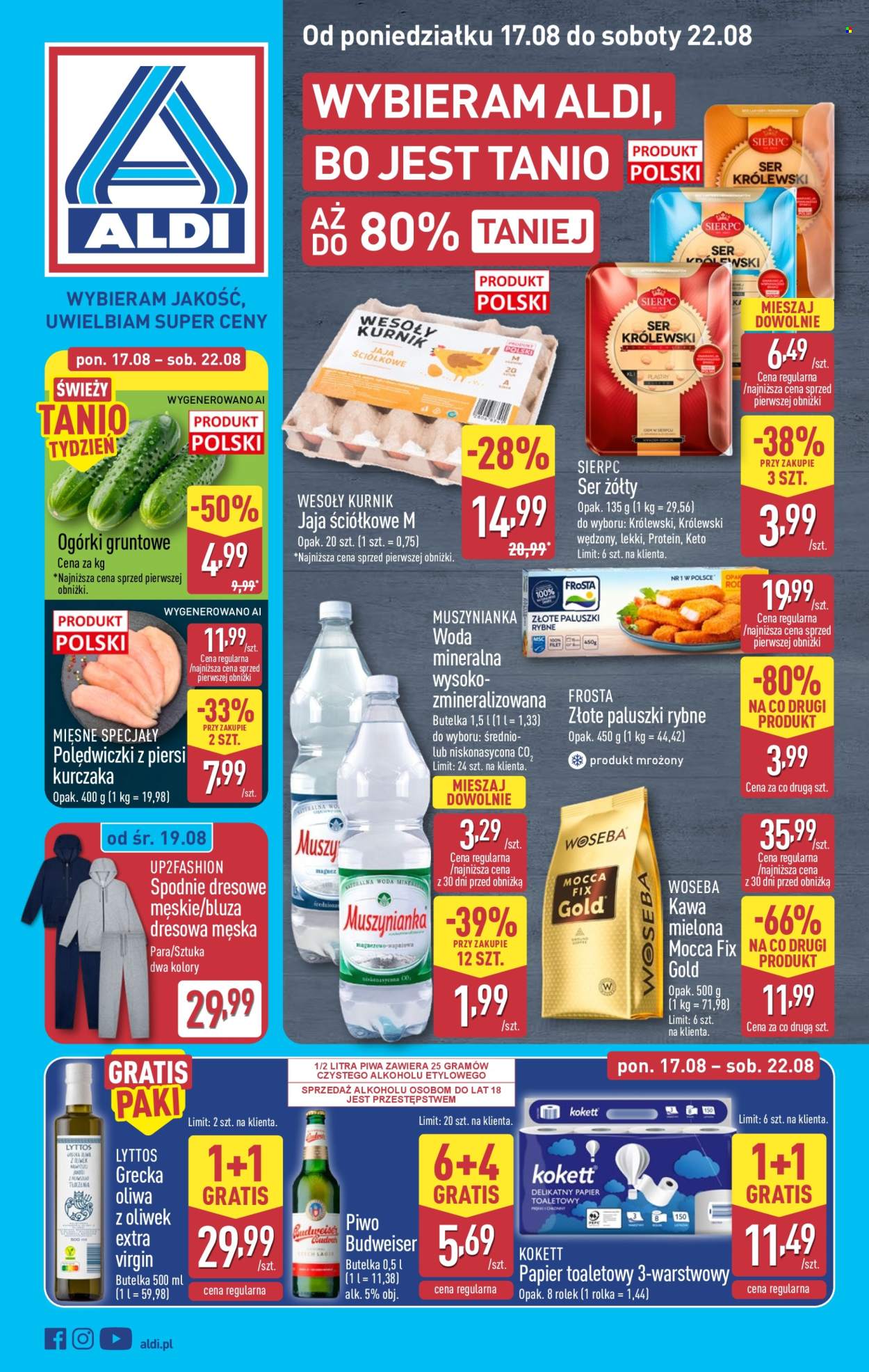 Gazetka ALDI - 17.8.2026. - 22.8.2026.. Strona 1