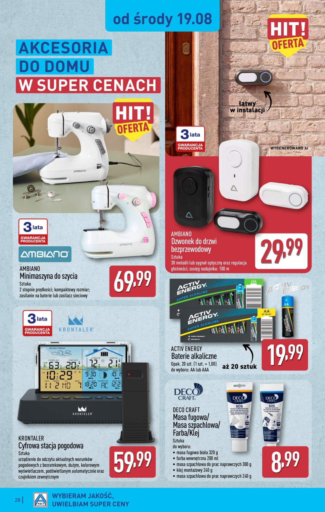 Gazetka ALDI - 17.8.2026. - 22.8.2026.. Strona 28