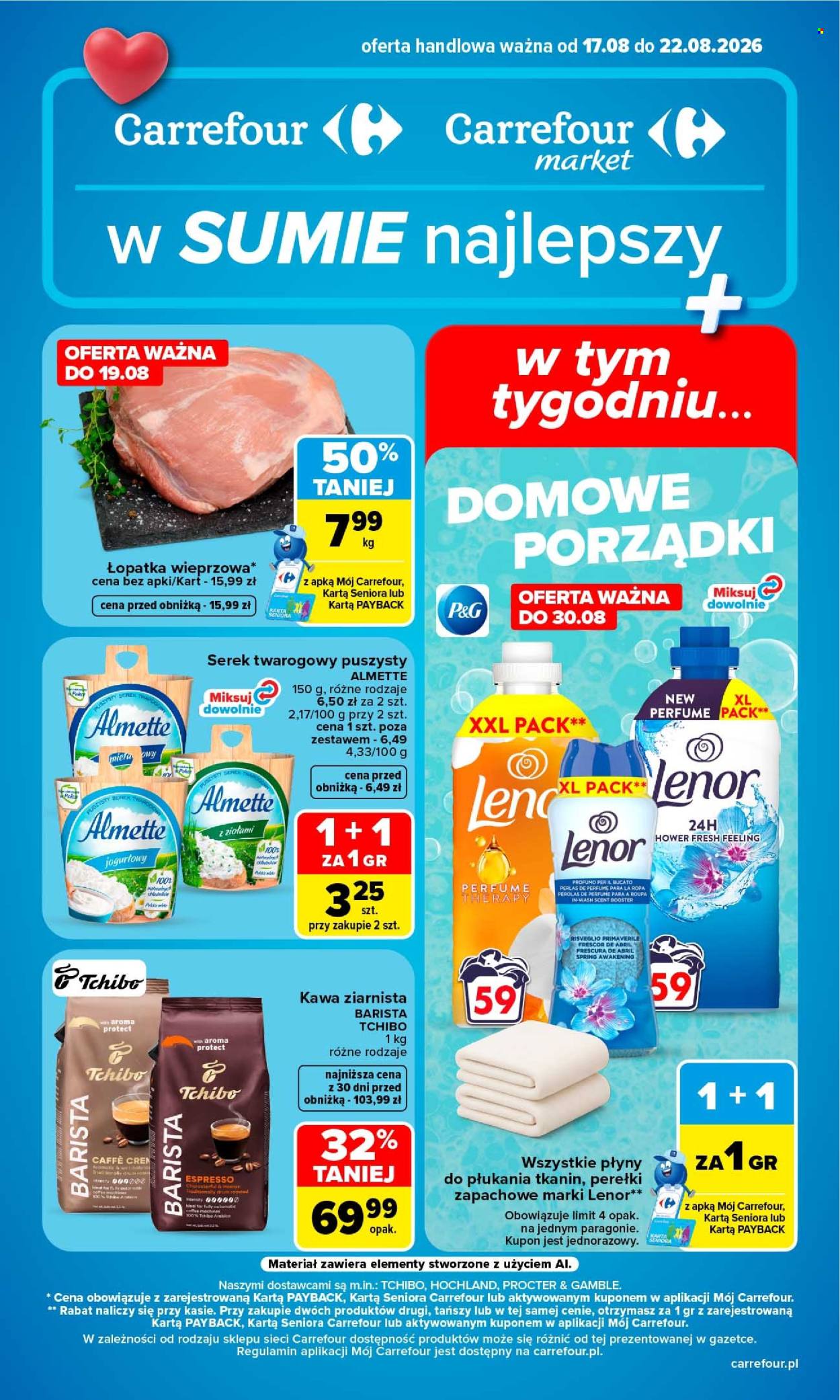 Gazetka Carrefour - 17.8.2026. - 22.8.2026.. Strona 1
