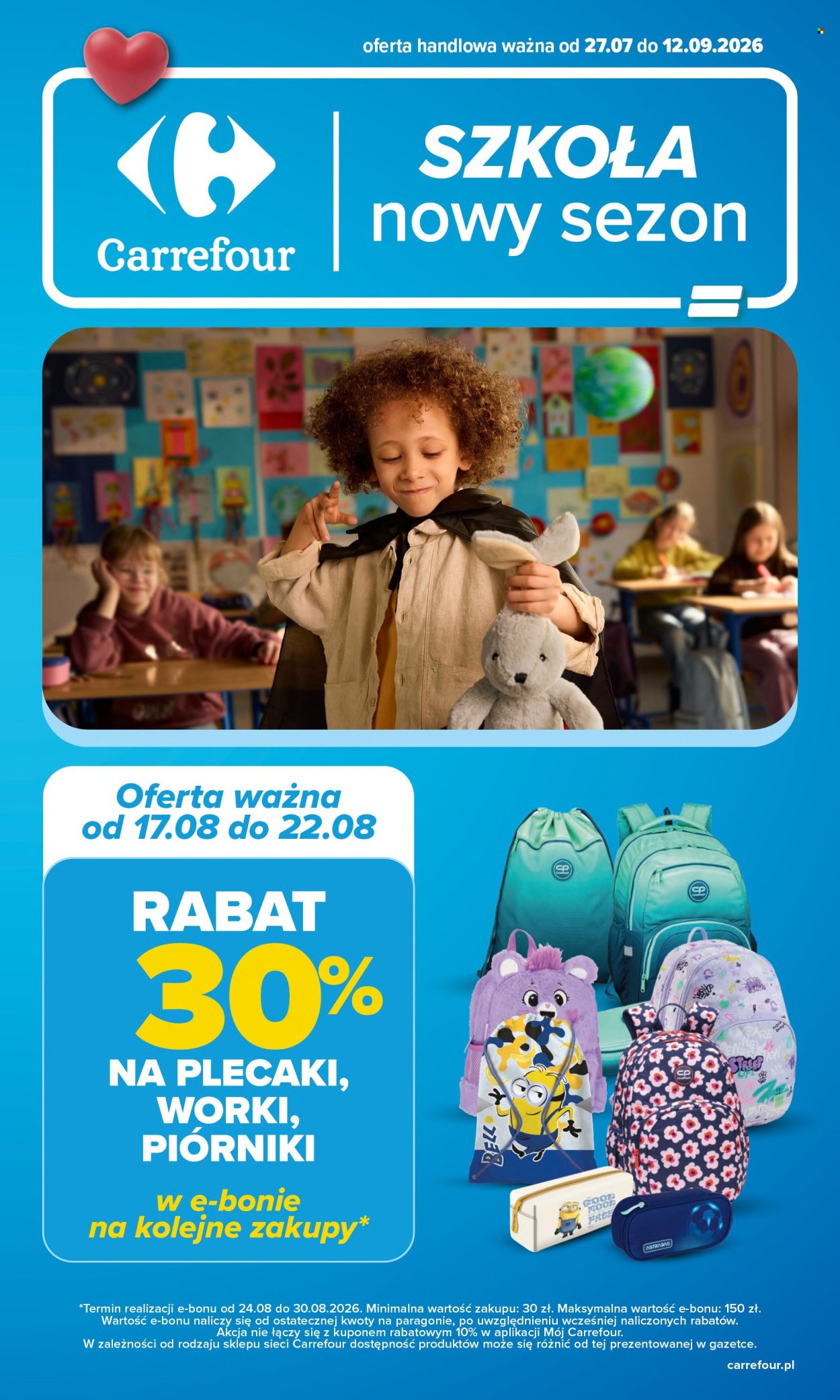 Gazetka Carrefour - 27.7.2026. - 12.9.2026.. Strona 1