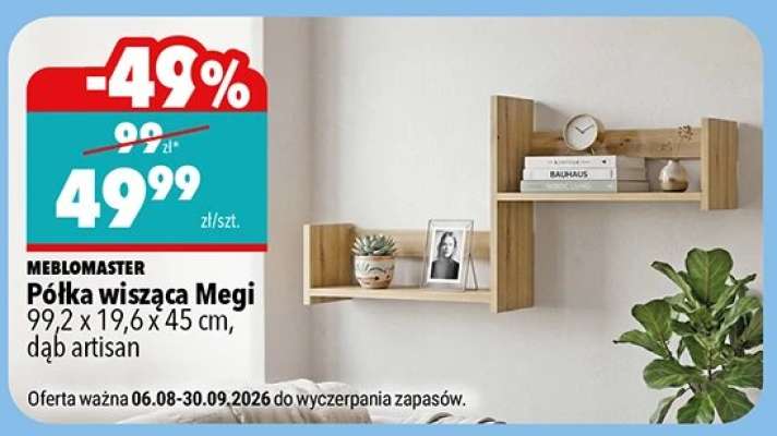 Półka wisząca Megi